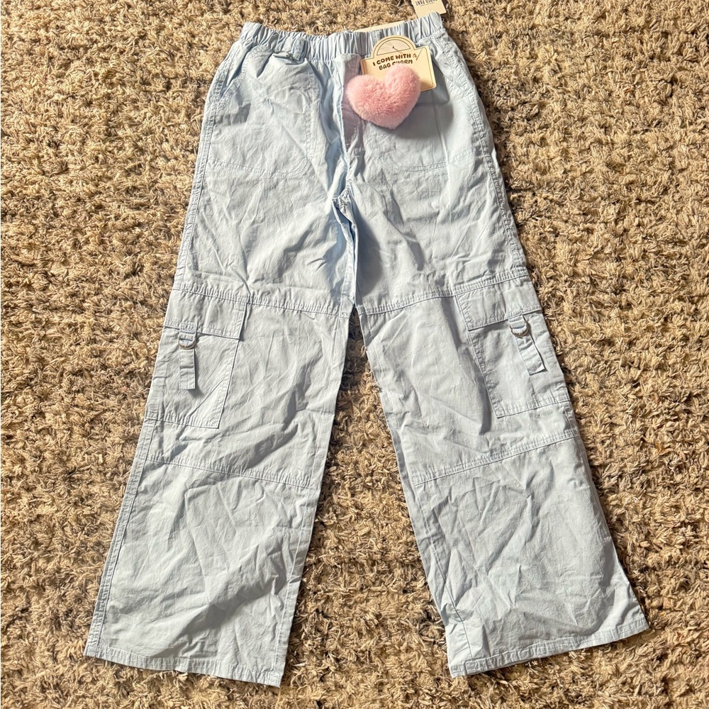 Light Blue Cargo Pants